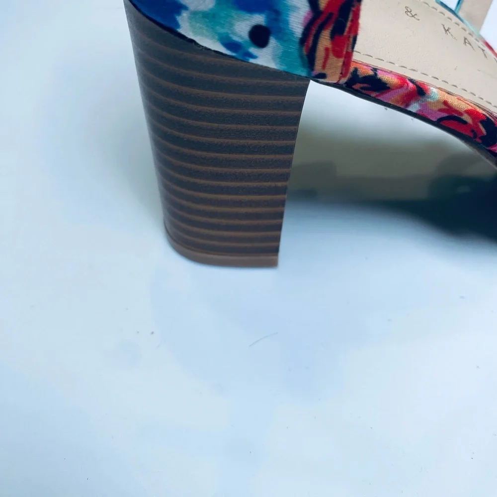 Kelly & Katie Multicolor Floral Heels
